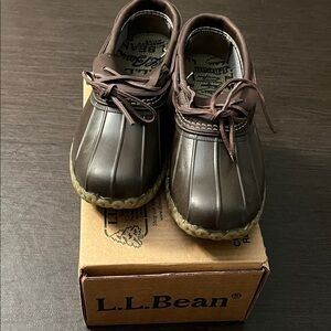 L.L. Bean Dark Brown Slip-On Shoes